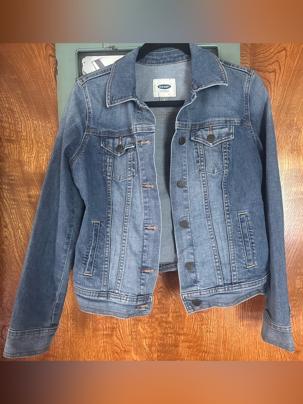 Old Navy Light Blue Womens Denim Jacket